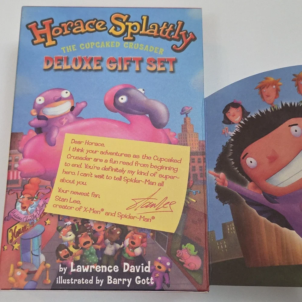 Horace Splattly Books By Lawrence David Readers Ages 7 - 12 Chapter Books